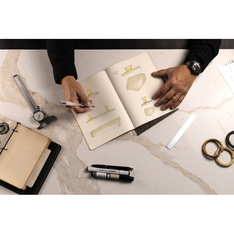 HickoryHardware Bamboo Kitchen Handles, Solid Core Drawer Pulls